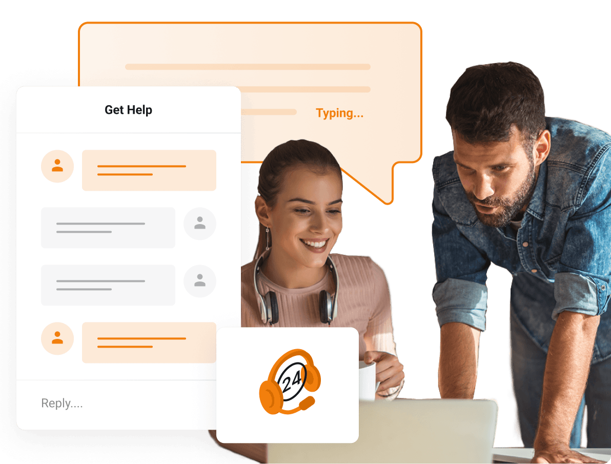 Il nostro team tecnico è qui per aiutarti 24 ore su 24, 7 giorni su 7!