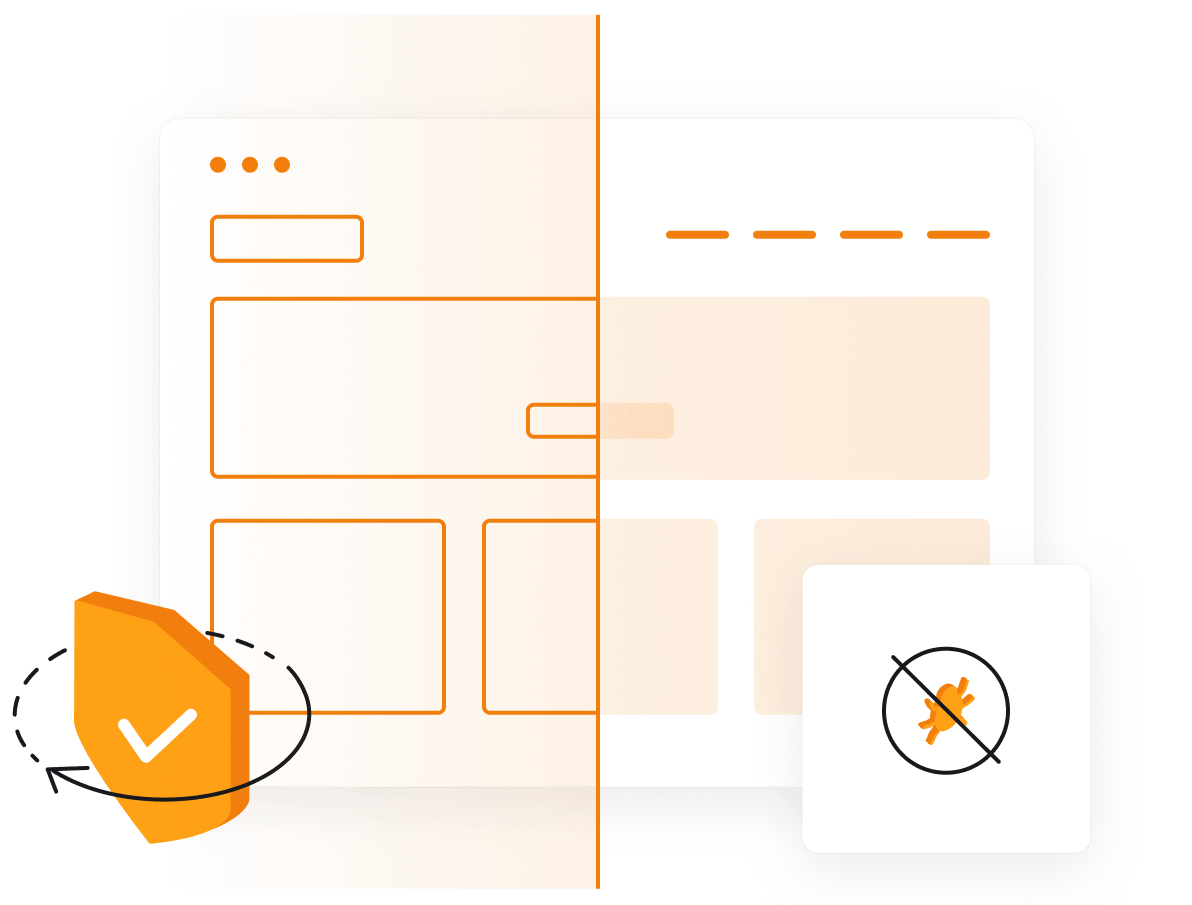 Funzionalità di sicurezza professionali per il tuo sito web